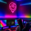 Đèn LED Neon Hình Mặt Cười Treo Tường - Nhiều Mẫu, Kèm Nguồn & Miếng Dán, 70.000₫ 3