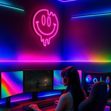 Đèn LED Neon Hình Mặt Cười Treo Tường - Nhiều Mẫu, Kèm Nguồn & Miếng Dán, 70.000₫ 3 Đèn LED Neon Hình Mặt Cười Treo Tường - Nhiều Mẫu, Kèm Nguồn & Miếng Dán, 70.000₫ 3