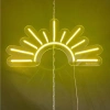 Đèn LED Neon Hình Mặt Trời Treo Tường - Nhiều mẫu, kèm nguồn & miếng dán, giảm giá 55k