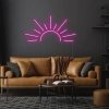 Đèn LED Neon Hình Mặt Trời Treo Tường - Nhiều mẫu, kèm nguồn & miếng dán, giảm giá 55k 2