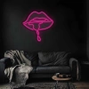 Đèn LED Neon Hình Môi Chảy Treo Tường - Kèm Nguồn & Miếng Dán, Giá 70.000₫ 2