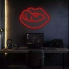 Đèn LED Neon Hình Môi Treo Tường Nhiều Mẫu - Kèm Nguồn & Miếng Dán, Giá Ưu Đãi 70k 5
