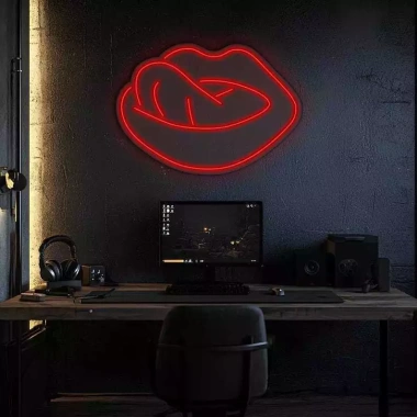 Đèn LED Neon Hình Môi Treo Tường Nhiều Mẫu - Kèm Nguồn & Miếng Dán, Giá Ưu Đãi 70k 5 Đèn LED Neon Hình Môi Treo Tường Nhiều Mẫu - Kèm Nguồn & Miếng Dán, Giá Ưu Đãi 70k 5