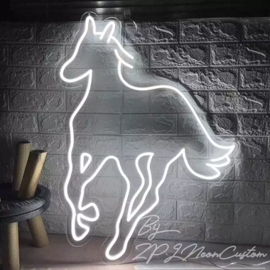Đèn LED Neon Hình Ngựa Treo Tường - Nhiều Mẫu, Kèm Nguồn & Miếng Dán, Giá Chỉ 80.000₫