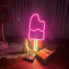 Đèn LED Neon Hình Que Màu Kem - Trang Trí Cửa Hàng Siêu Đẹp, Giá Ưu Đãi 100k 3