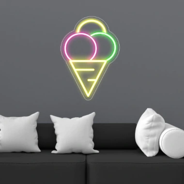 Đèn LED Neon Hình Que Màu Kem - Trang Trí Cửa Hàng Siêu Đẹp, Giá Ưu Đãi 100k 9