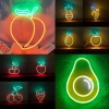 Đèn LED Neon Hình Trái Cây Nhiều Màu Trang Trí Phòng Ngủ Giá Ưu Đãi 65.000 VND