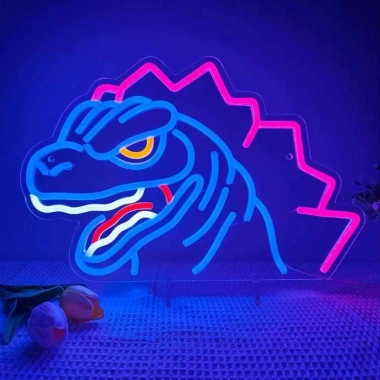 Đèn LED Neon Khủng Long Treo Tường - Nhiều mẫu, kèm nguồn & miếng dán - Chỉ 100.000₫