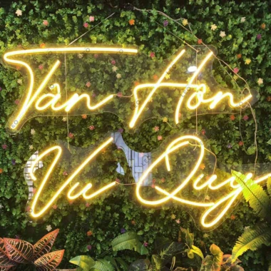 Đèn LED Neon Leo Decor Tân Hôn Vu Quy Trang Trí Tiệc Cưới Giá 310.000 VND 2
