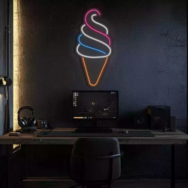 Đèn LED Neon Que Kem Treo Tường Đa Mẫu - Kèm nguồn và miếng dán, giảm giá 249k