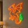 Đèn LED Neon Rồng Phượng Treo Tường - Trang Trí Quán Ăn, Nhà Hàng, Kèm Nguồn & Miếng Dán 6