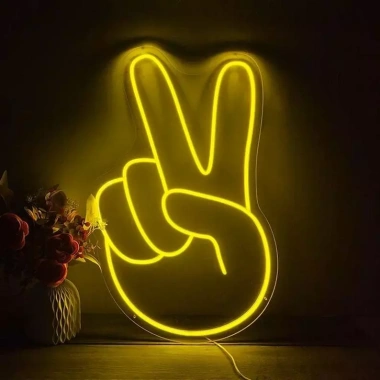 Đèn LED Neon SAY HI treo tường mẫu - kèm nguồn, miếng dán - giá 60.000 VND