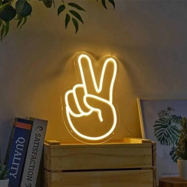 Đèn LED Neon SAY HI treo tường mẫu - kèm nguồn, miếng dán - giá 60.000 VND