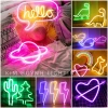 Đèn LED Neon tạo hình đa dạng decor, nguồn Pin AA + USB 2 trong 1, chỉ 79.000₫