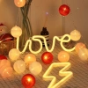 Đèn LED Neon tạo hình đa dạng decor, nguồn Pin AA + USB 2 trong 1, chỉ 79.000₫ 7