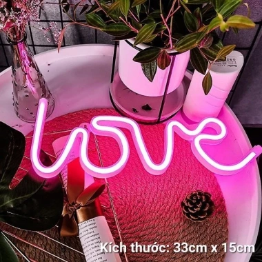 Đèn LED Neon tạo hình đa dạng decor, nguồn Pin AA + USB 2 trong 1, chỉ 79.000₫