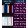 Đèn LED Neon Thiết Kế Tên - Decor Phòng Ngủ, Quán Bar, Quán Ăn - Dán Tường Giá 10.000đ 2