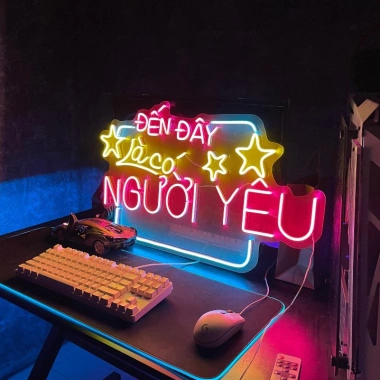 Đèn LED Neon Thiết Kế Tên - Decor Phòng Ngủ, Quán Bar, Quán Ăn - Dán Tường Giá 10.000đ 6 Đèn LED Neon Thiết Kế Tên - Decor Phòng Ngủ, Quán Bar, Quán Ăn - Dán Tường Giá 10.000đ 6