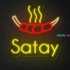 Đèn LED Neon Trang Trí Đồ Ăn Decor Nhà Hàng - Treo Tường Nhiều Mẫu, Kèm Nguồn & Miếng Dán, Giá 369.000₫ 12