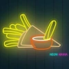 Đèn LED Neon Trang Trí Đồ Ăn Decor Nhà Hàng - Treo Tường Nhiều Mẫu, Kèm Nguồn & Miếng Dán, Giá 369.000₫ 20
