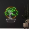 Đèn LED Neon Trang Trí Hình Chậu Cây Cảnh Treo Tường - Nhiều Mẫu, Kèm Nguồn và Miếng Dán, Giá Chỉ 100.000₫ 2