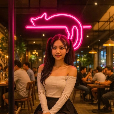 Đèn LED Neon Trang Trí Hình Mèo Lười Treo Tường - Kèm Nguồn & Miếng Dán - Giá 50.000₫ 3 Đèn LED Neon Trang Trí Hình Mèo Lười Treo Tường - Kèm Nguồn & Miếng Dán - Giá 50.000₫ 3