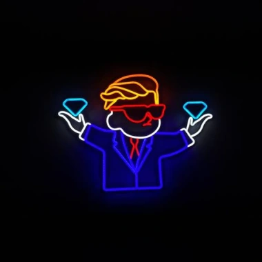 Đèn LED Neon Trang Trí Hình Quý Ông Treo Tường - Nhiều Mẫu, Kèm Nguồn & Miếng Dán, Giá Ưu Đãi 529k