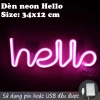 Đèn LED Neon Trang Trí Phòng Ngủ – Ánh Sáng Mềm Mại, Tiết Kiệm Năng Lượng, Giá 90.000đ