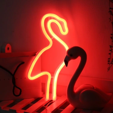 Đèn LED Neon Trang Trí Phòng Ngủ Treo Tường Đa Kiểu Màu Sắc Giảm 20k Tặng KEO DÍNH Giá 79.000 VND 9