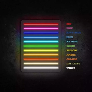 Đèn LED Neon Trang Trí Treo Tường 18 Mẫu - Kèm Nguồn & Miếng Dán, Giá 60.000 VND