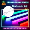 Đèn LED Neon Tuýp Thanh Liền 90/120cm Xanh Dương Hồng, Máng Dài, Giá Chỉ 119.000 VNĐ, Hot TikTok