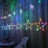 Đèn LED Ngôi Sao Treo Thả Nhấp Nháy Đa Màu – Tiệc, Noel, Sân Vườn, Quán Café 69.000đ