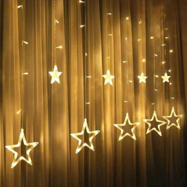 Đèn LED Ngôi Sao Treo Thả Nhấp Nháy Đa Màu – Tiệc, Noel, Sân Vườn, Quán Café 69.000đ 2
