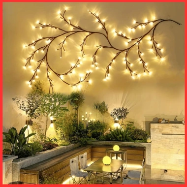 Đèn LED Nhánh Cây Hoa Đào 8 chế độ nháy - Điều khiển từ xa, giá ưu đãi 162.500₫