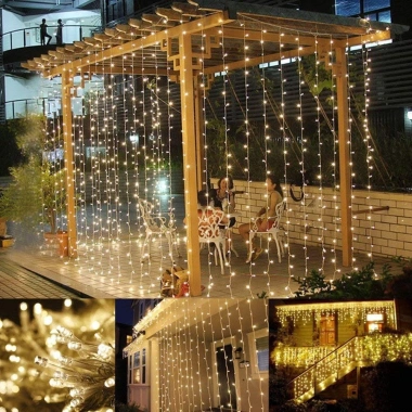 Đèn LED Nhấp Nháy 10m KD849 - Trang Trí Tết Cây Đào, Chống Nước, Ngoài Trời