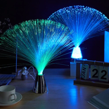 Đèn LED nhấp nháy 7 màu, Đèn lồng đá quý, Đèn sợi quang trang trí lễ hội – Giá 81.399₫