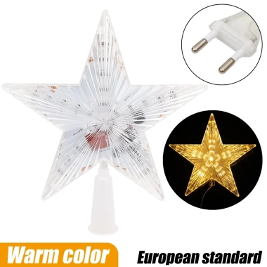 Đèn LED nhấp nháy ấm áp hình ngôi sao trang trí cây thông Noel - Giá 104.390 VND