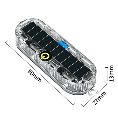 Đèn LED Nhấp Nháy Ô Tô, Xe Máy Điện, Xe Ba Bánh – Cảnh Báo Năng Lượng Mặt Trời, Chống Theo Dõi – 53.900₫
