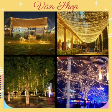 Đèn Led Nháy Kim Cương 20-40m - Trang Trí Noel, Tết, Sinh Nhật, Trung Thu, Giá ưu đãi 47.925 4
