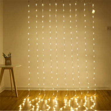 Đèn LED Nháy Mành Hiệu Ứng Thác Nước - Trang Trí Cây Nêu, Cây Cảnh Ngày Tết, Nhà Hàng, Quán Ăn - Giá 69.000đ