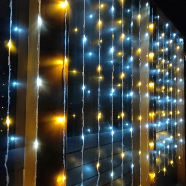 Đèn LED Nháy Mành Hiệu Ứng Thác Nước - Trang Trí Cây Nêu, Cây Cảnh Ngày Tết, Nhà Hàng, Quán Ăn - Giá 69.000đ