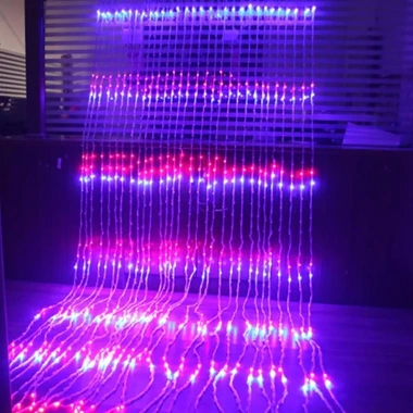 Đèn LED Nháy Mành Hiệu Ứng Thác Nước - Trang Trí Cây Nêu, Cây Cảnh Ngày Tết, Nhà Hàng, Quán Ăn - Giá 69.000đ