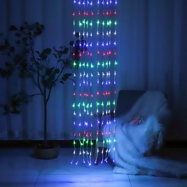 Đèn LED Nháy Mành Hiệu Ứng Thác Nước - Trang Trí Cây Nêu, Cây Cảnh Ngày Tết, Nhà Hàng, Quán Ăn - Giá 69.000đ 9 Đèn LED Nháy Mành Hiệu Ứng Thác Nước - Trang Trí Cây Nêu, Cây Cảnh Ngày Tết, Nhà Hàng, Quán Ăn - Giá 69.000đ 9