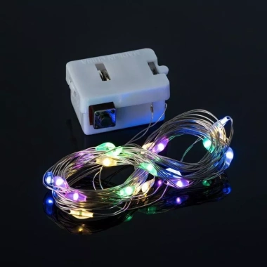 Đèn LED nháy mini pin nhiều màu - Dây trang trí cây hàng siêu sáng, giá ưu đãi 12.000₫