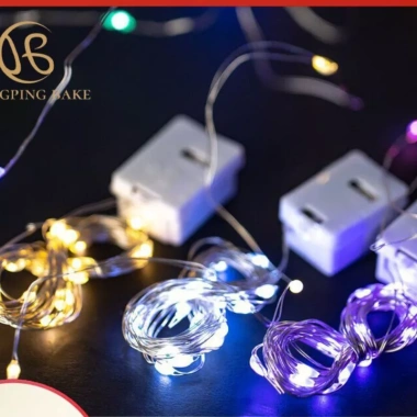 Đèn LED nháy mini pin nhiều màu - Dây trang trí cây hàng siêu sáng, giá ưu đãi 12.000₫