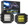 Đèn LED ô tô 18W kẻ sọc mạnh, phù hợp Wrangler Tank 300, đèn sương mù địa hình - Giá ưu đãi 246.783₫