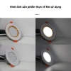 Đèn LED Ống Nhấn DOB Đúc Nhôm 7-12W Đôi Màu - Trang Trí Phòng Khách 89k 5