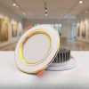 Đèn LED Ống Nhấn DOB Đúc Nhôm 7-12W Đôi Màu - Trang Trí Phòng Khách 89k 9