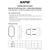 Đèn LED ốp nổi oval 3in1 BHO 6W/12W - 3 màu Trắng 6.500K Trung 4.000K Vàng 3.000K, 143.000₫ 7