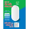 Đèn LED ốp nổi oval 3in1 BHO 6W/12W - 3 màu Trắng 6.500K Trung 4.000K Vàng 3.000K, 143.000₫ 10